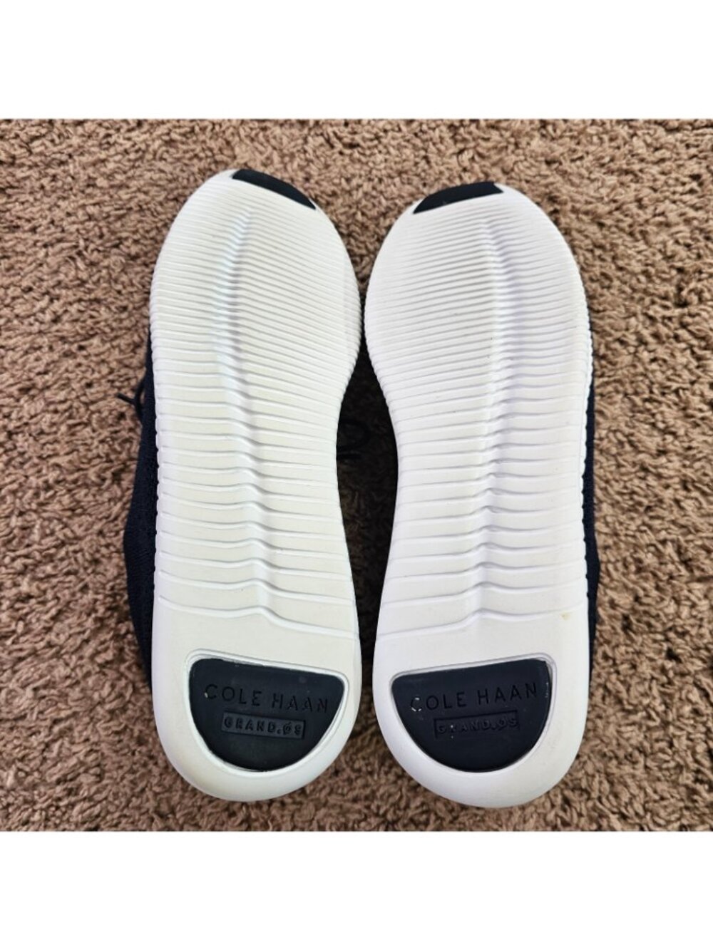 Cole Haan 2.ZEROGRAND Oxford Shoes Womens 10.5B Marine Blue Argento Stitchlite - Picture 6 of 11